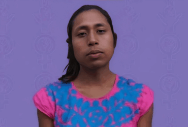 María Mendoza, defensora mixe trans